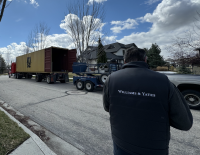 Unloading moved items