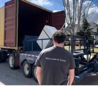 Unloading removals at the destination