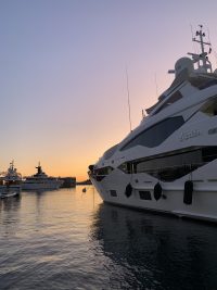 Yacht in Monaco