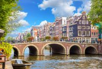 Amsterdam - Amstel River, Bridge