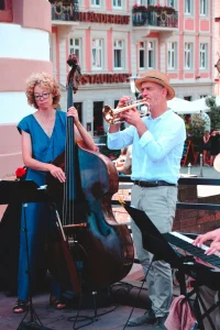 People playing instruments
