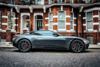 Car outside London building
